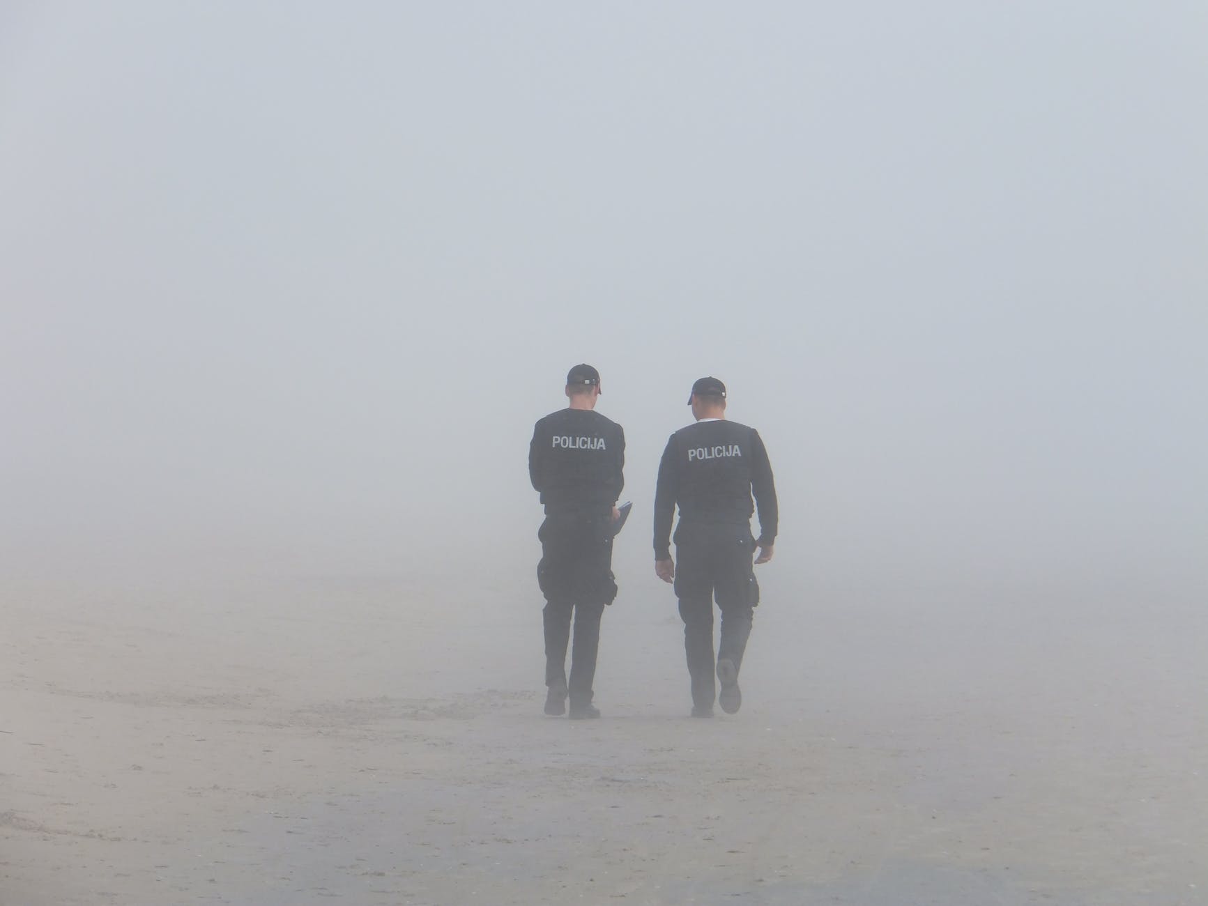 fog police seaside